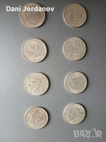 Лот американски монети