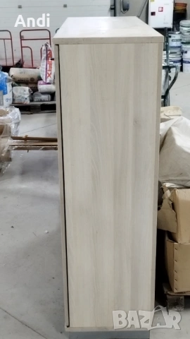 Трикрил гардероб с плъзгащи се врати и заключване - офис шкаф 135/150/45, снимка 12 - Шкафове и рафтове - 53841125