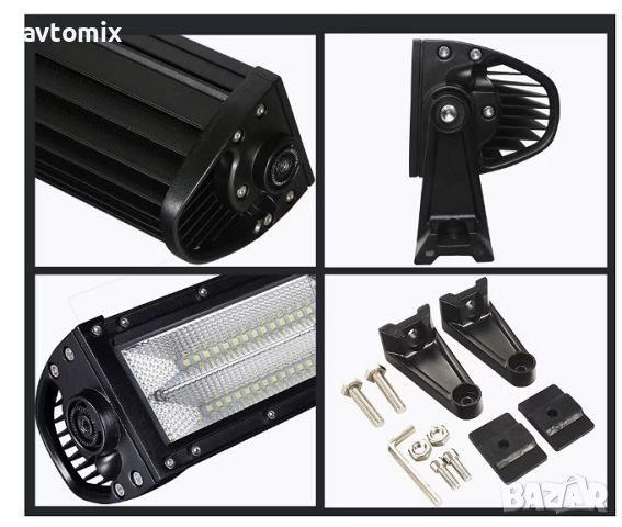 СУПЕР МОЩЕН Led Bar извит 105 См 696W 7D 12V 24V, снимка 3 - Аксесоари и консумативи - 52454535