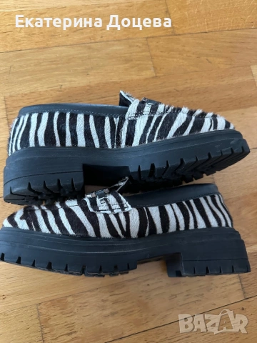 Обувки с косъм и пух отвътре, снимка 2 - Дамски ежедневни обувки - 53507005