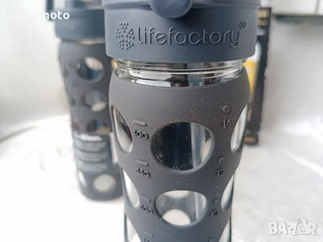 Еко стъклени бутилки за течности с сламка, made in USA, снимка 7 - Други стоки за дома - 50433426