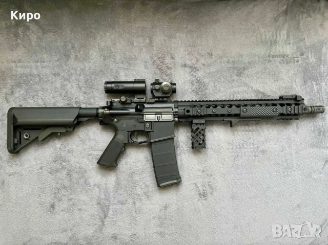 Bolt Airsoft B4 Knights Armament AR-16 URX 3.1 , Dauble Eagle M904H ъпгрейдната !!!, снимка 4 - Други игри - 53230573