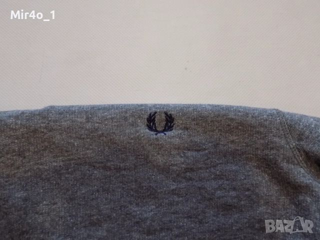 блуза fred perry фанела суичър худи горнище суичър яке елек мъжка оригинална футболна L, снимка 3 - Спортни дрехи, екипи - 52654999