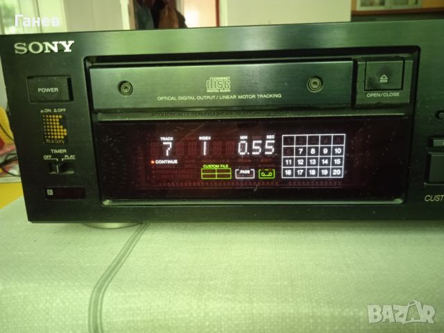 CD Player SONY CDP-X33ES, снимка 4 - Декове - 46005075