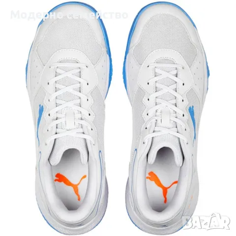 Мъжки маратонки PUMA Solarsmash Rct Padel Shoes White, снимка 4 - Маратонки - 46889447