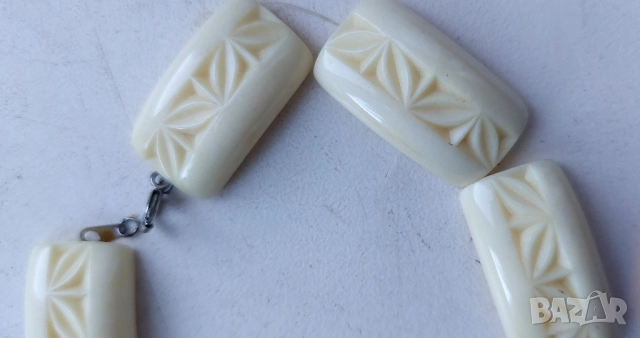 Гривна от слонова кост , снимка 3 - Гривни - 51777740