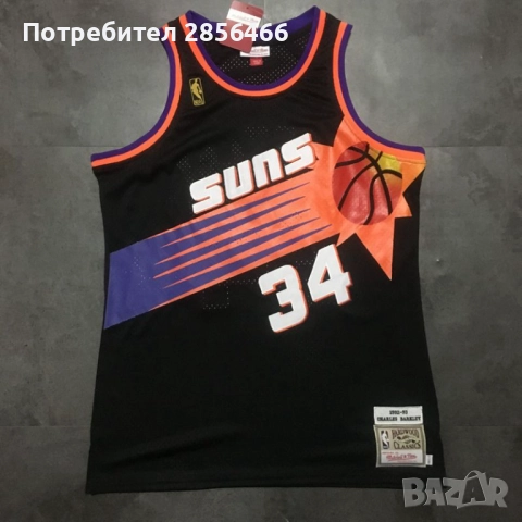 Мъжки потник Mitchell & Ness Charles Barkley Phoenix Suns seasons 1992/93. размер XL, снимка 2 - Тениски - 52105706