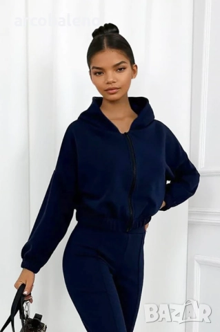 Дамски комплект от суитшърт и панталон Melissa, 5цвята , снимка 15 - Комплекти - 51987271