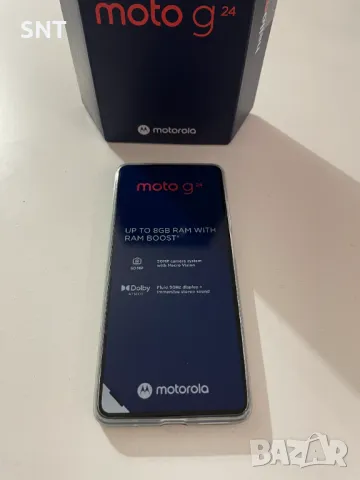 MOTOROLA Moto G24 128GB. НОВ, снимка 3 - Motorola - 48880761