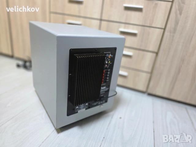 🔊 TEUFEL CEM 500 SW – СУБУФЕР, НУЖДАЕЩ ЛЕКА ПРОФИЛАКТИКА 🔊🔥, снимка 5 - Ресийвъри, усилватели, смесителни пултове - 53070803