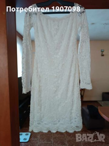 Дамска дантелена рокля, снимка 2 - Рокли - 45202727