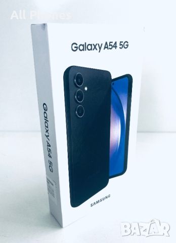НОВ! Samsung Galaxy A54 5G 128GB 8GB Ram Graphite 2г.Гаранция!