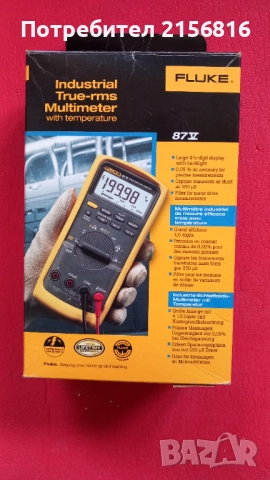Fluke 87 V Industrial True RMS нов в кутия