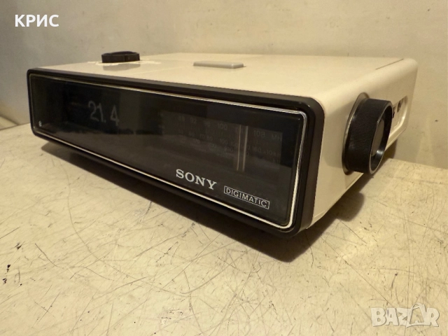 SONY DIGIMATIC ICF-C 570L Радио часовник, снимка 4 - Радиокасетофони, транзистори - 52897724