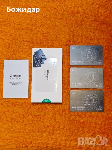 Продавам криптопортфейл TANGEM, снимка 2 - Друга електроника - 51536994