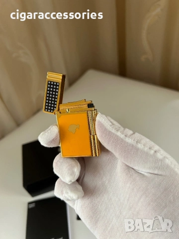 S.T. Dupont Cohiba Gatsby 2003 – запалка с 2 пламъка, пълен комплект, снимка 3 - Запалки - 53745410