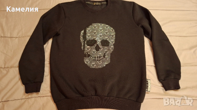 Philipp plein мъжки пуловер Xl размер 