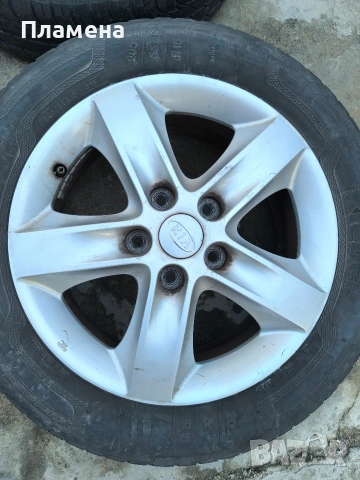 Алуминиеви джанти за KIA 16цола, снимка 3 - Гуми и джанти - 53539732