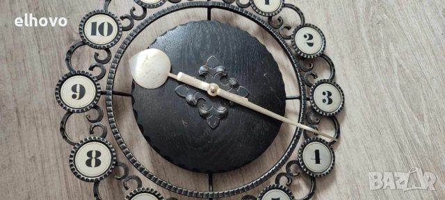 Стар немски стенен часовник#1, снимка 3 - Антикварни и старинни предмети - 45129598