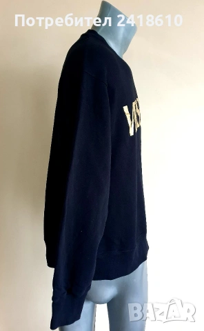 Versace VERSUS Gianni Versace Mens Cotton Size XL / L ОРИГИНАЛ! Мъжка блуза!, снимка 9 - Блузи - 53483002