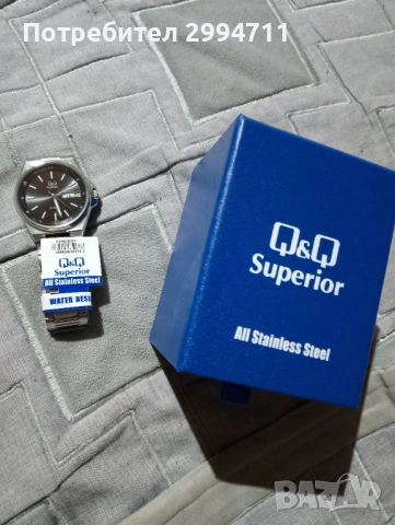Часовник Q&Q superior s396j202y, снимка 9 - Мъжки - 53339909