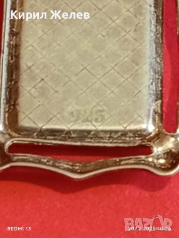 ВИНТИДЖ СРЕБЪРЕН МЕДАЛЬОН с ИЗОБРАЖЕНИЕ на БОГОРОДИЦА и МЛАДЕНЕЦА 37862, снимка 8 - Колиета, медальони, синджири - 52855230