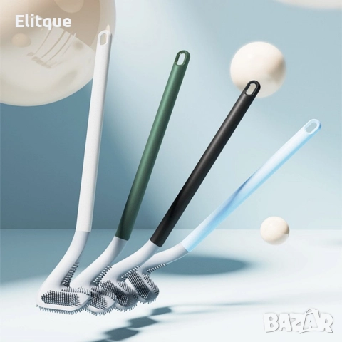 Силиконова четка за ефективно почистване на тоалетна, снимка 13 - Други стоки за дома - 52897222