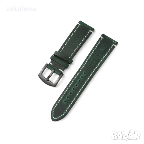 GL01 Кожена каишка за Apple Samsung Galaxy Watch Huawei Xiaomi Garmin, снимка 8 - Резервни части за телефони - 53196475