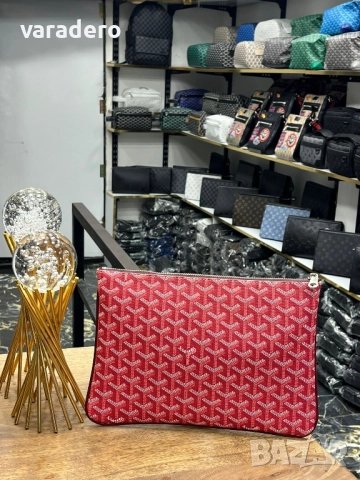 Мъжки чанти клъч Goyard , снимка 10 - Чанти - 51956906
