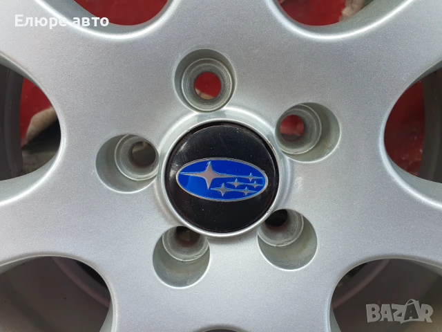 Джанти Субару 5x100x7,5J17ет45, снимка 8 - Гуми и джанти - 50993610