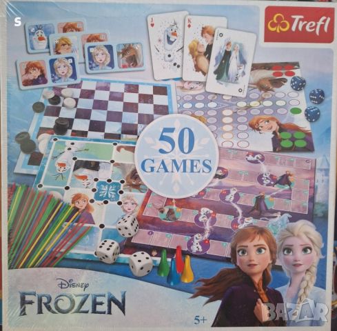 кутия с игри Frozen , снимка 1 - Игри и пъзели - 45888269