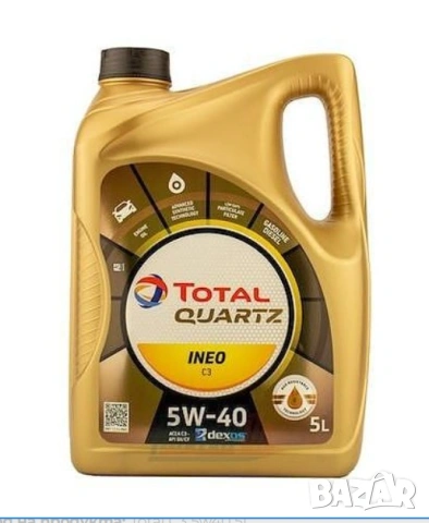 Моторно Масло TOTAL QUARTZ INEO C3 5W-40 5L
