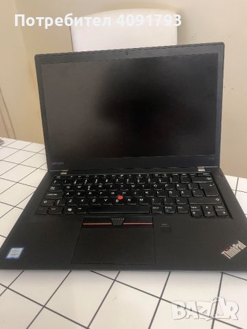 Лаптоп Lenovo ThinkPad T470s, снимка 3 - Лаптопи за работа - 45649320