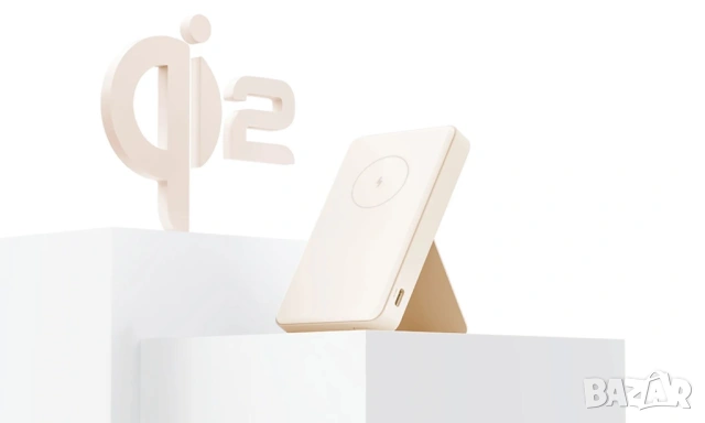 Външна батерия Xiaomi Qi Magnetic Power Bank 6000mAh ЗАПЕЧАТАНА, снимка 2 - Външни батерии - 53576850