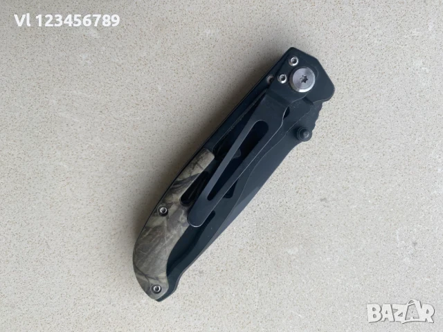 Сгъваем нож CRKT / 90х200см / , маскировъчен,олекотен, снимка 4 - Ножове - 50834710
