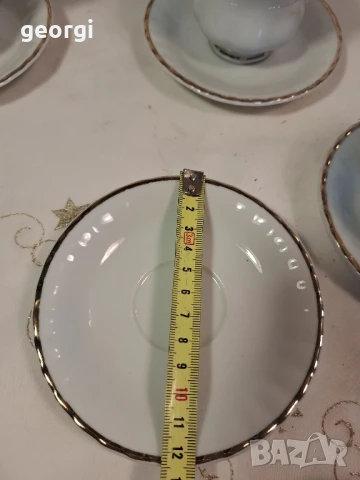 български бароков порцеланов сервиз Китка Разград    26/4, снимка 6 - Сервизи - 50815883