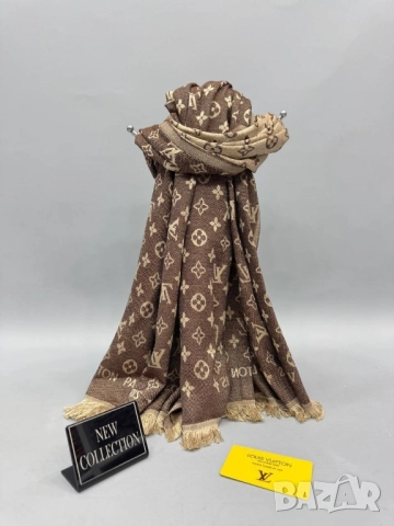 шалове 190х70 cm louis vuitton , снимка 3 - Шалове - 51896855