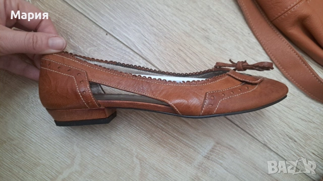 Обувки и чанта естествена кожа, снимка 3 - Други - 53405413