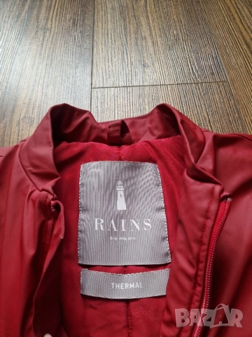Страхотно мъжко зимно яке RAINS , размер L , снимка 7 - Якета - 52475339