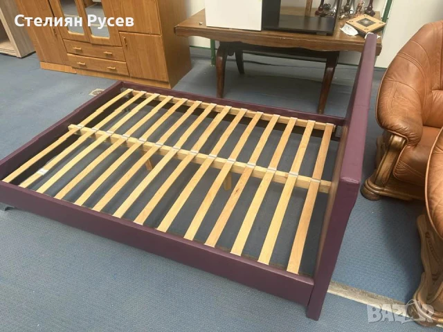 290588 легло с подматрачна рамка БЕЗ матрак140/200см цена 230 лв                         ме.п -облиц, снимка 4 - Спални и легла - 50473972
