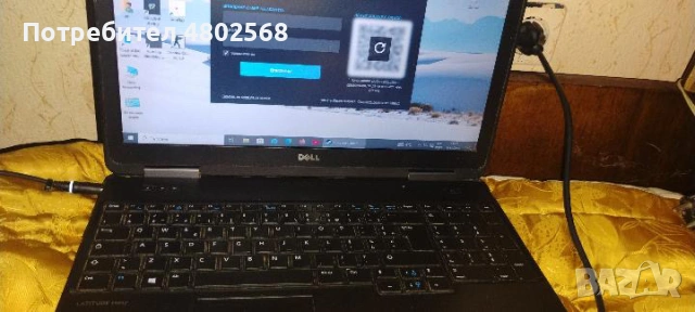 Laptop latitude E5540 пълен комплект 