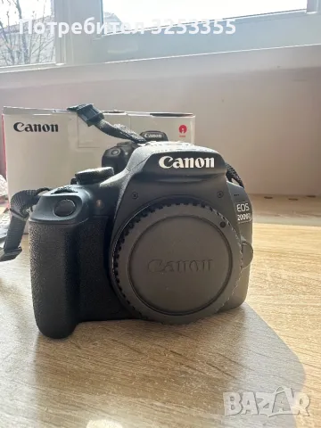 Canon EOS 2000D с обектив, снимка 4 - Фотоапарати - 47149349