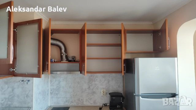 Продавам ПДЧ кухненски шкафове с вградена фурна и котлони – много добро състояние, снимка 4 - Кухни - 54177205