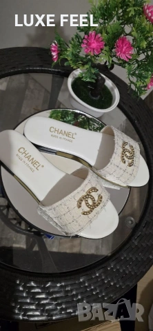 CHANEL 💎Дамски Чехли , снимка 2 - Чехли - 54034019