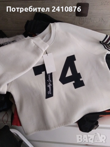 Zara спортна блуза , снимка 4 - Детски Блузи и туники - 53594176