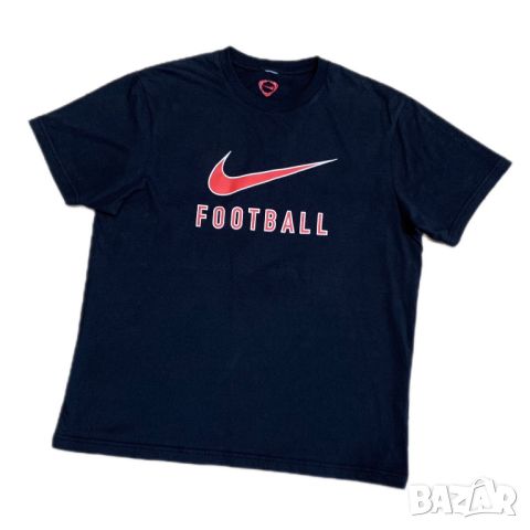 Оригинална мъжка тениска Nike Football | L размер, снимка 2 - Тениски - 46293294