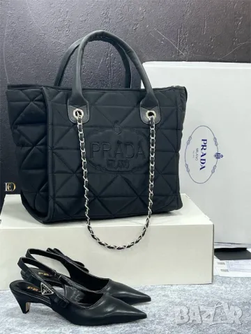 дамски обувки на ток и чанта prada milano michael kors , снимка 4 - Чанти - 46965829