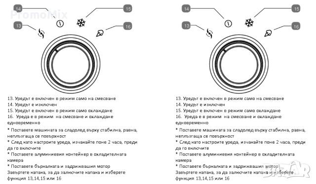 Компресорна машина за сладолед  Medion MD 10169 1л, снимка 5 - Други - 38306387