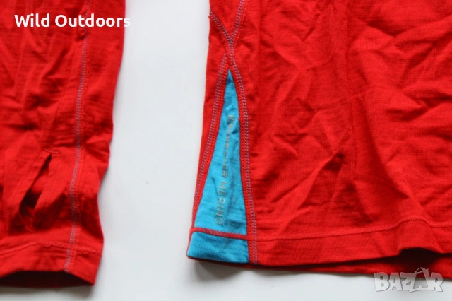 ICEBREAKER - мъжка мерино горница, размер М, снимка 2 - Спортни дрехи, екипи - 53236004