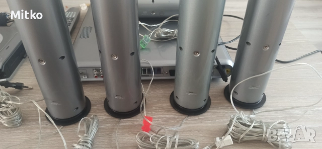 DVD Philips домашно кино с wireless връзка , снимка 6 - Плейъри, домашно кино, прожектори - 52937707